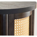 Close up of side table