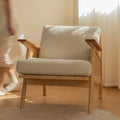 White Nova armchair