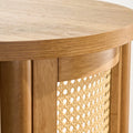 Close up of side table