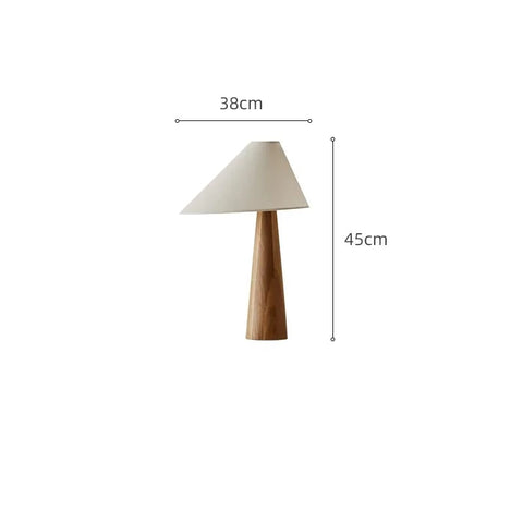 Table lamp with dimensions