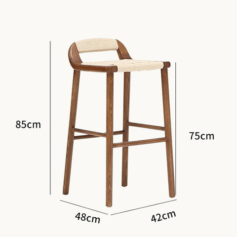 bar stool with dimensions