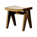 A walnut stool