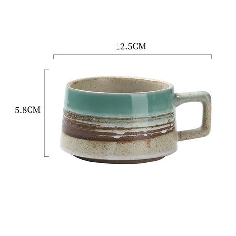 Cup with dimensions