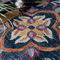 Close up of rug pattern